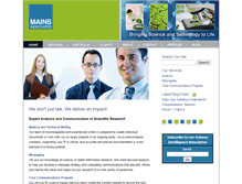 Tablet Screenshot of mainsgate.com